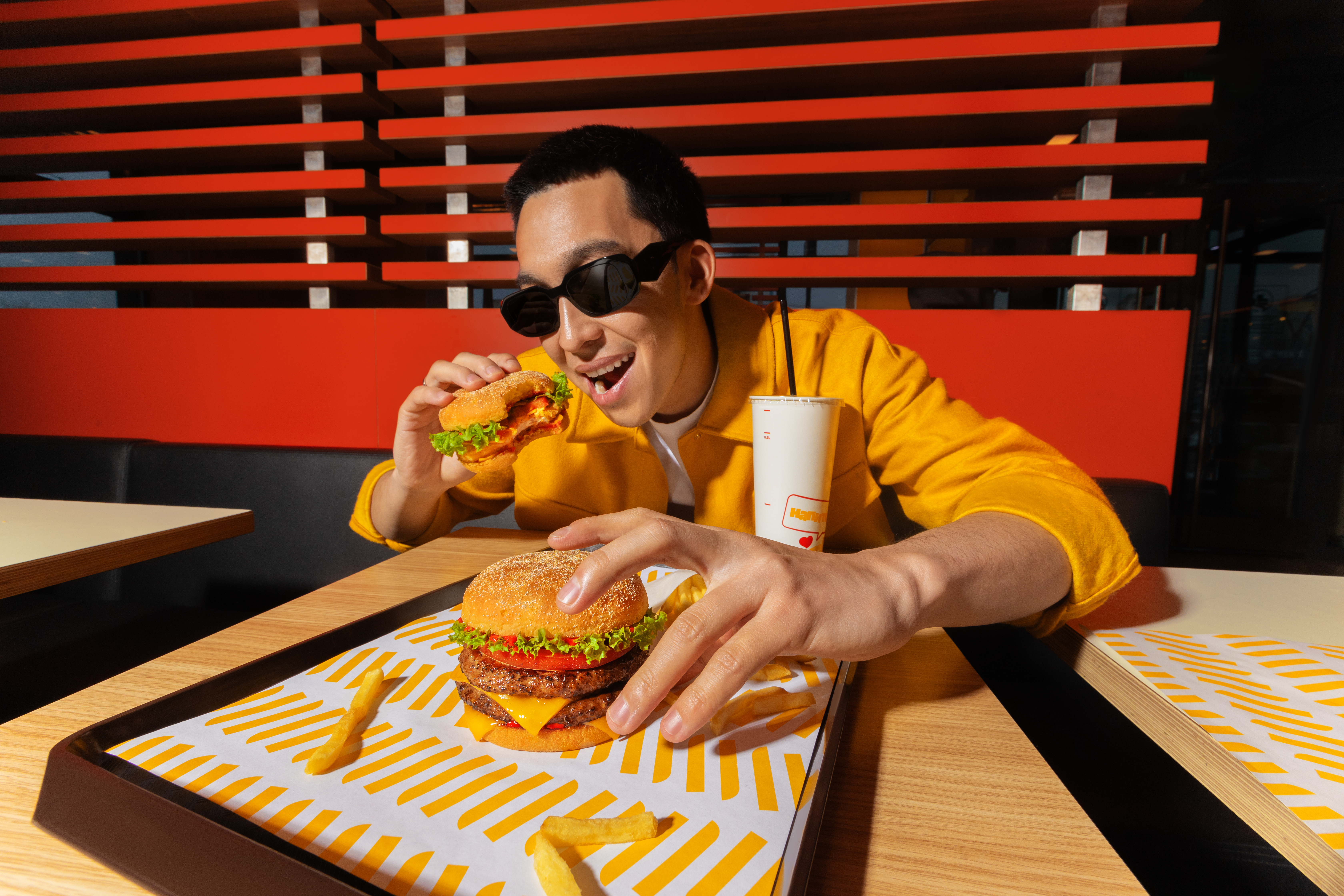 Photo campaign for I'M Restaurants 
